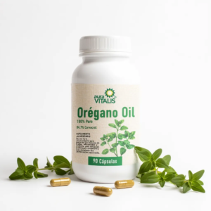 Orégano Oil 90 Cápsulas 100% Puro Sin Sabor