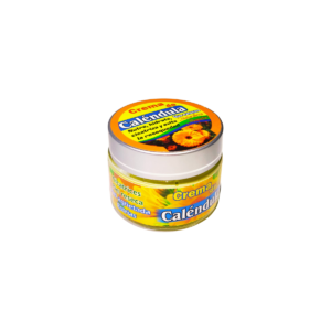 Crema facial de Caléndula para piel sensible y rosácea, bálsamo calmante natural para reducir rojeces e inflamación cutánea.
